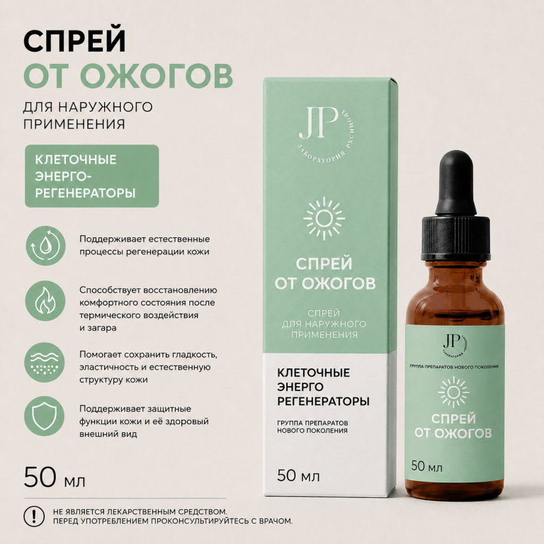 Спрей от ожогов